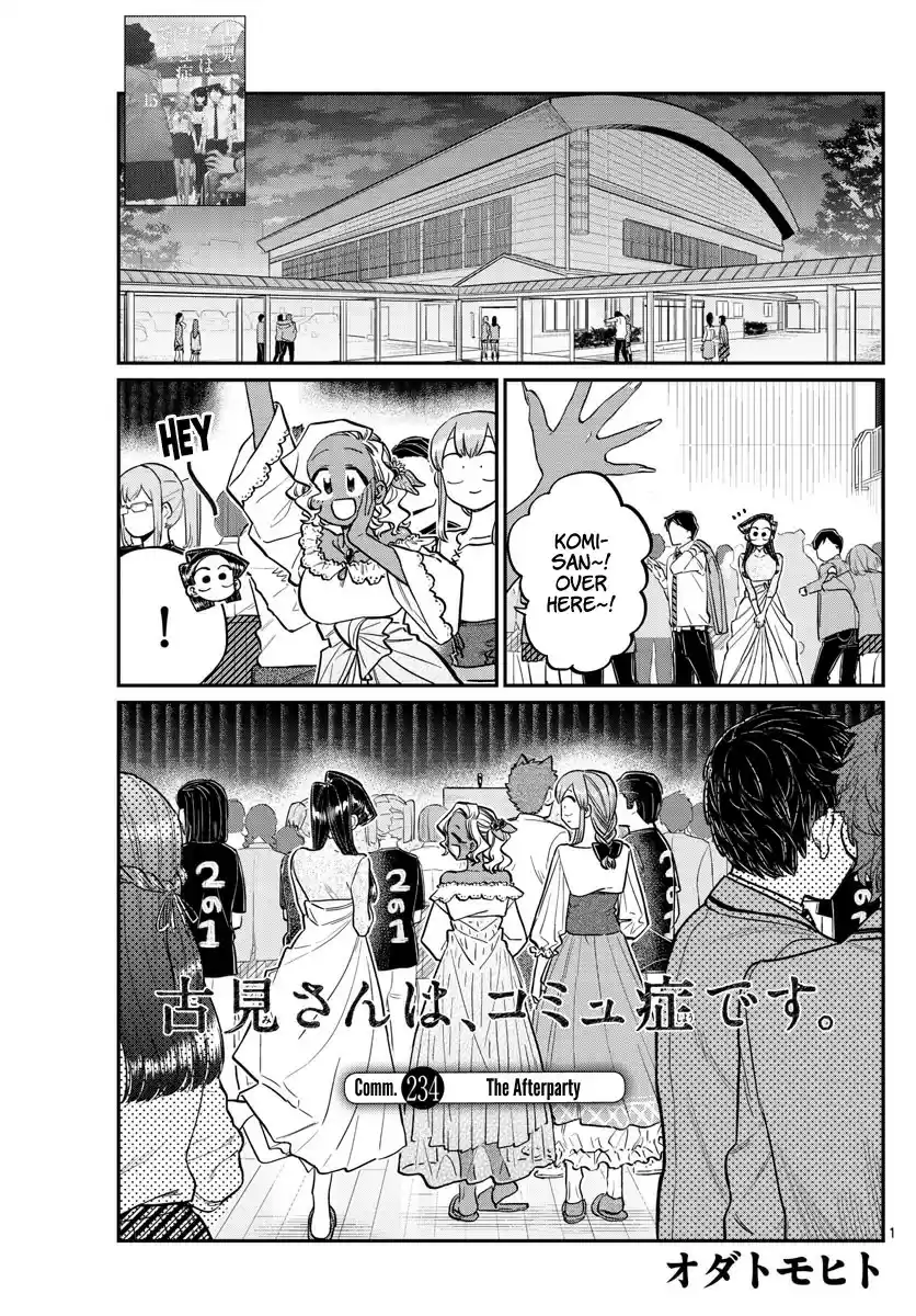 Komi-san wa Komyushou Desu. ch.234