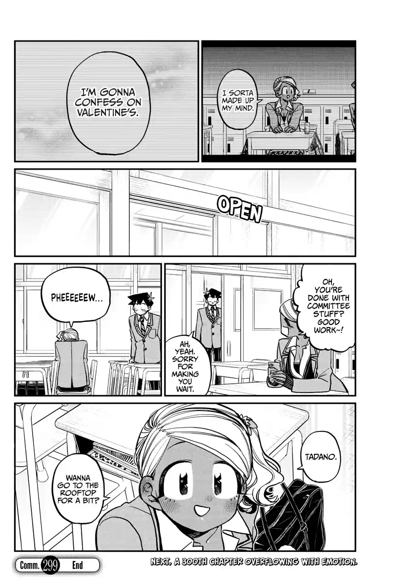 Komi-San Wa Komyushou Desu Chapter 299: Valentine's Day, Second Year Edition