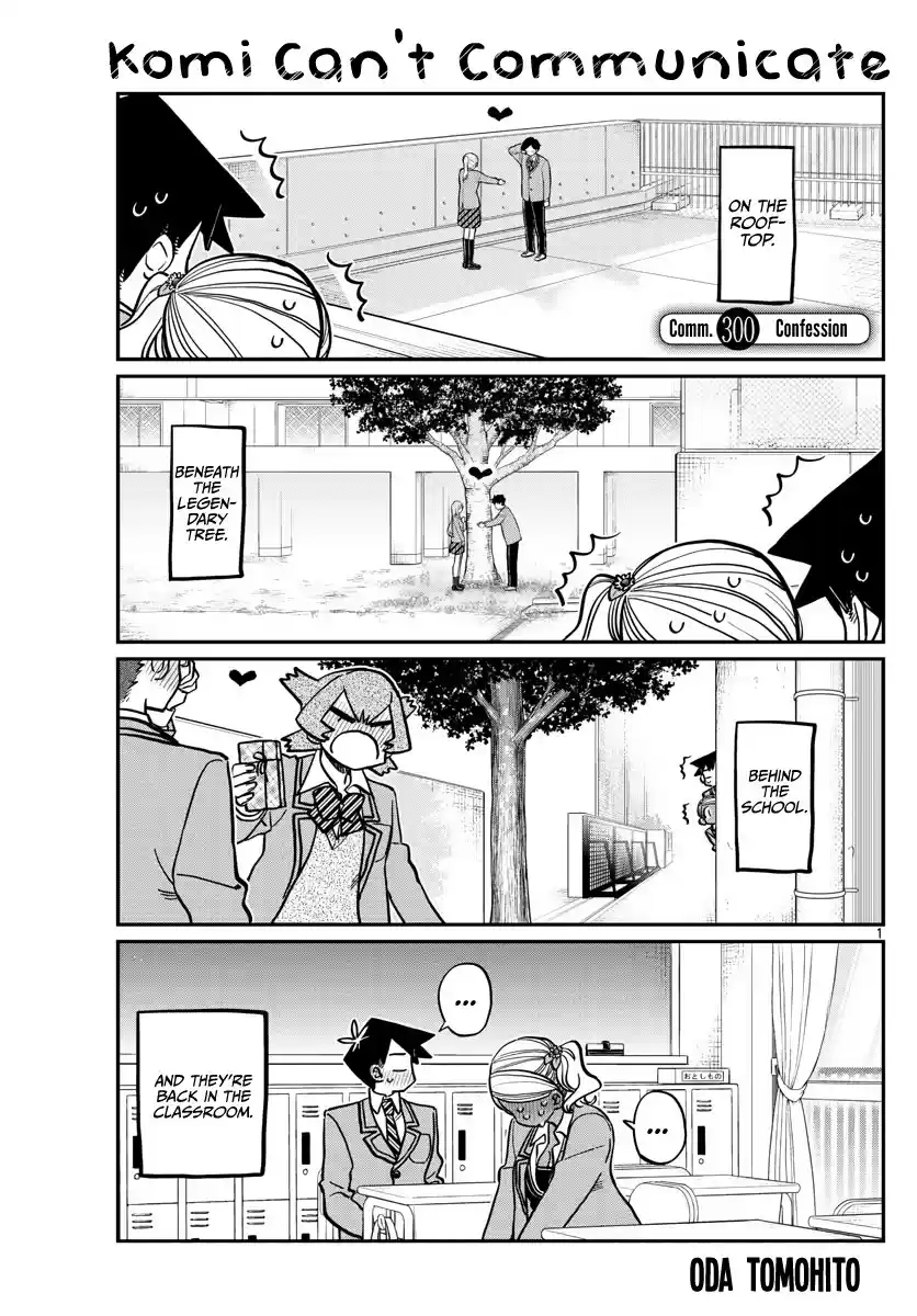 Komi-San Wa Komyushou Desu Chapter 300: Confession