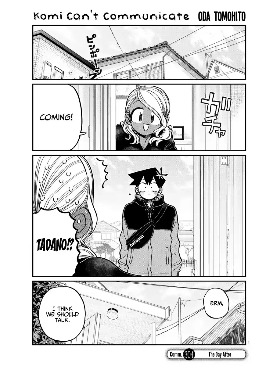Komi-San Wa Komyushou Desu Chapter 304: The Day After