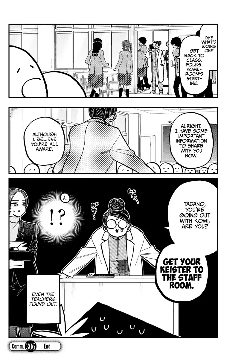 Komi-San Wa Komyushou Desu Chapter 306: Reaction