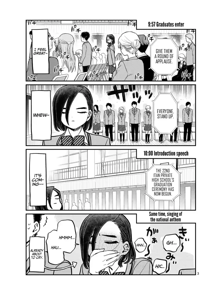 Komi-San Wa Komyushou Desu Chapter 315: Congratulations On Graduating