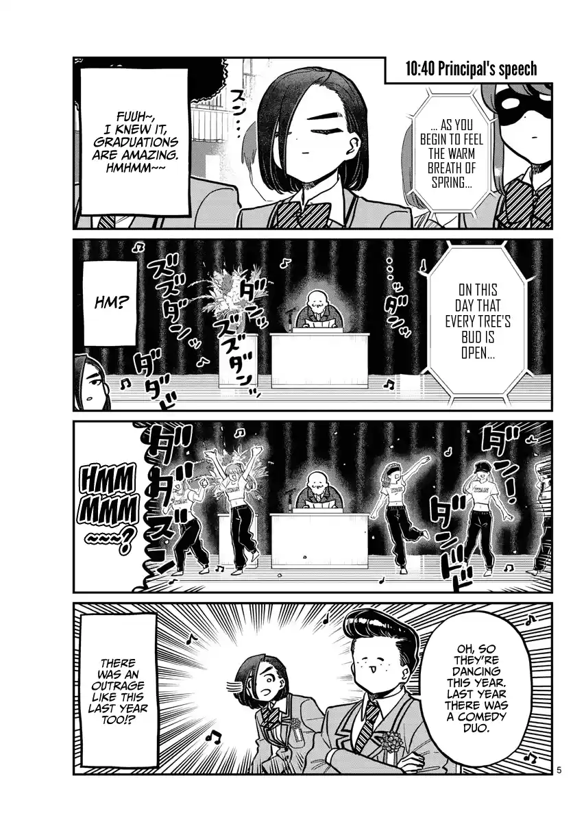 Komi-San Wa Komyushou Desu Chapter 315: Congratulations On Graduating