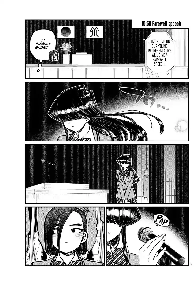 Komi-San Wa Komyushou Desu Chapter 315: Congratulations On Graduating