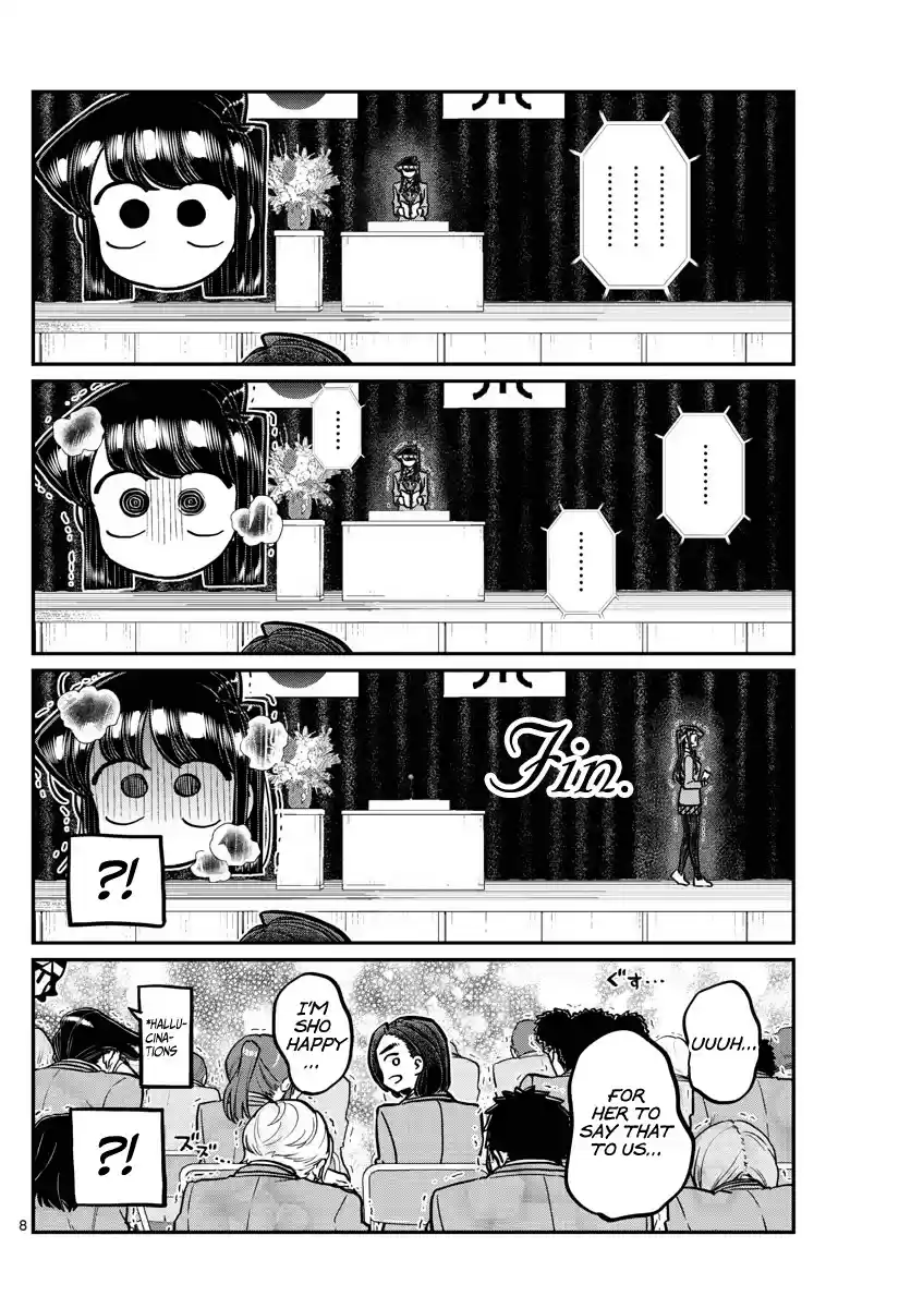 Komi-San Wa Komyushou Desu Chapter 315: Congratulations On Graduating