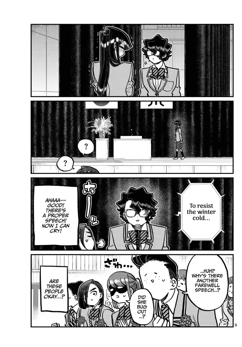 Komi-San Wa Komyushou Desu Chapter 315: Congratulations On Graduating