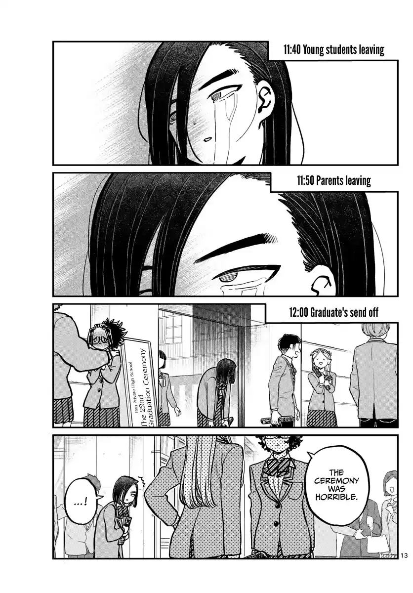 Komi-San Wa Komyushou Desu Chapter 315: Congratulations On Graduating