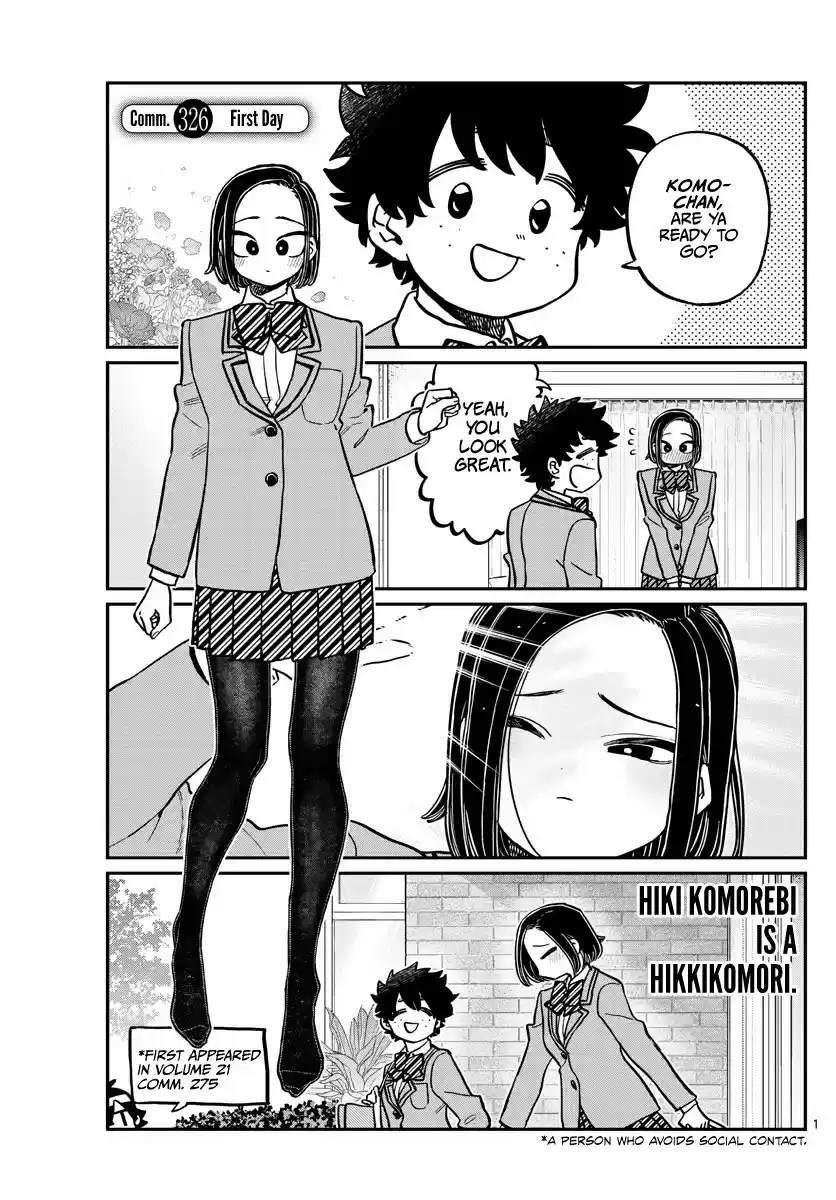 Komi-San Wa Komyushou Desu Chapter 326