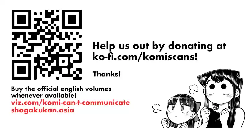 Komi-San Wa Komyushou Desu Chapter 331