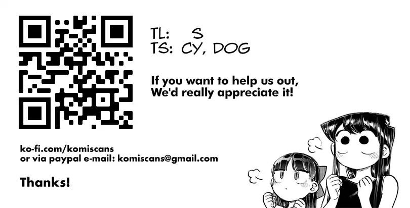 Komi-San Wa Komyushou Desu Chapter 363