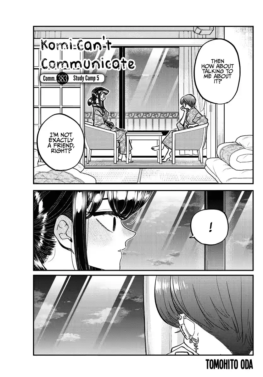 Komi-San Wa Komyushou Desu Chapter 383