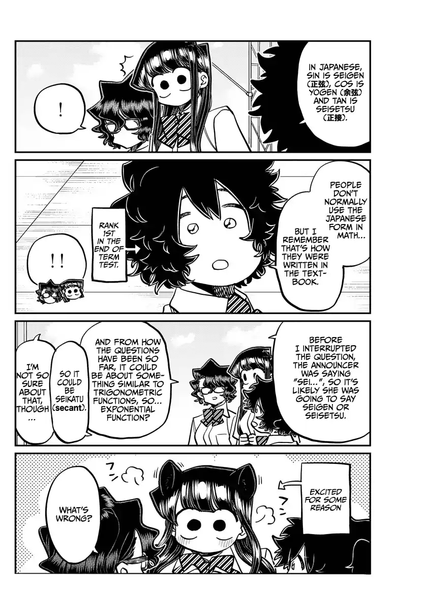Komi-San Wa Komyushou Desu Chapter 387