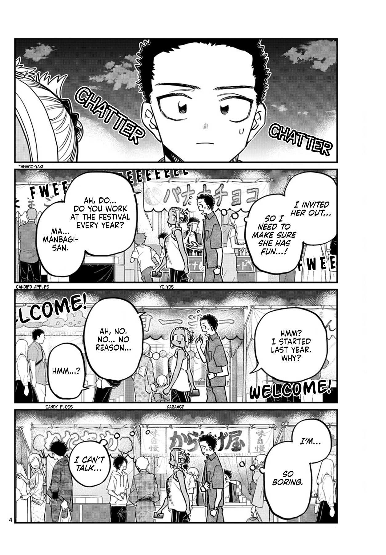Komi-san wa Komyushou Desu Chapter 398
