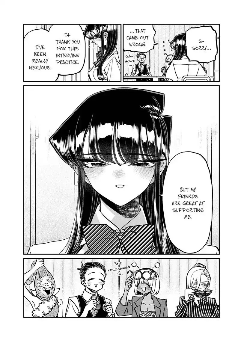 Komi-san wa Komyushou Desu Chapter 407
