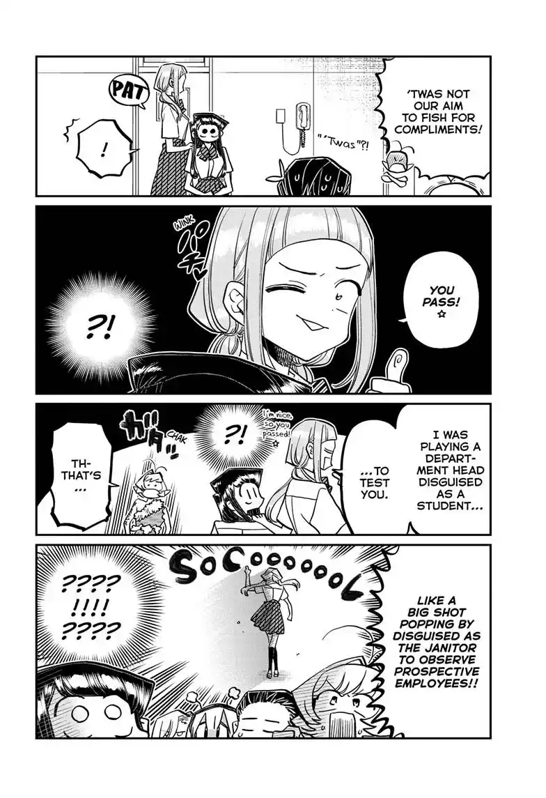 Komi-san wa Komyushou Desu Chapter 407