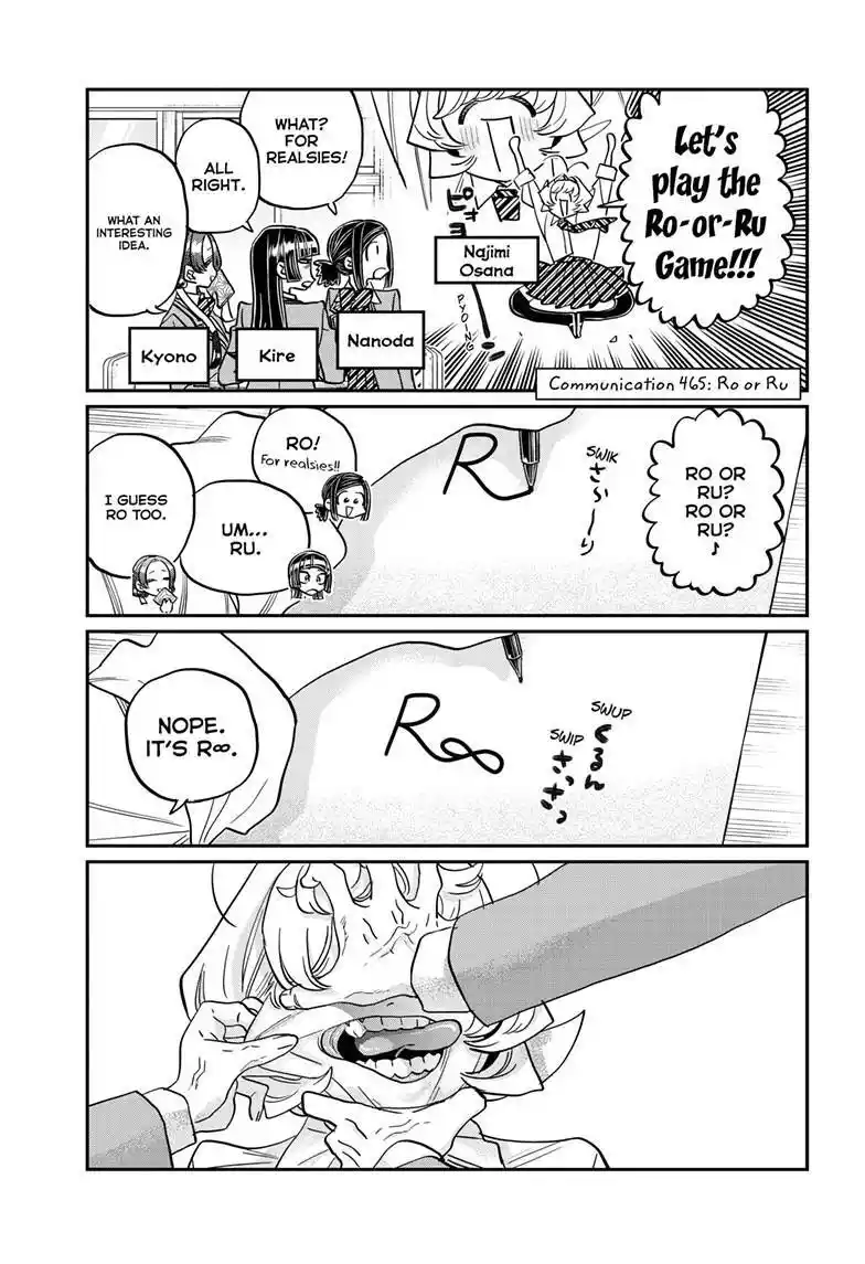 Komi-San Wa Komyushou Desu Chapter 465
