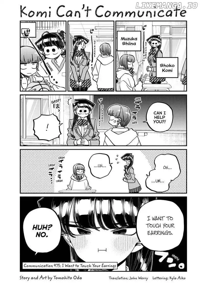 Komi-San Wa Komyushou Desu Chapter 473