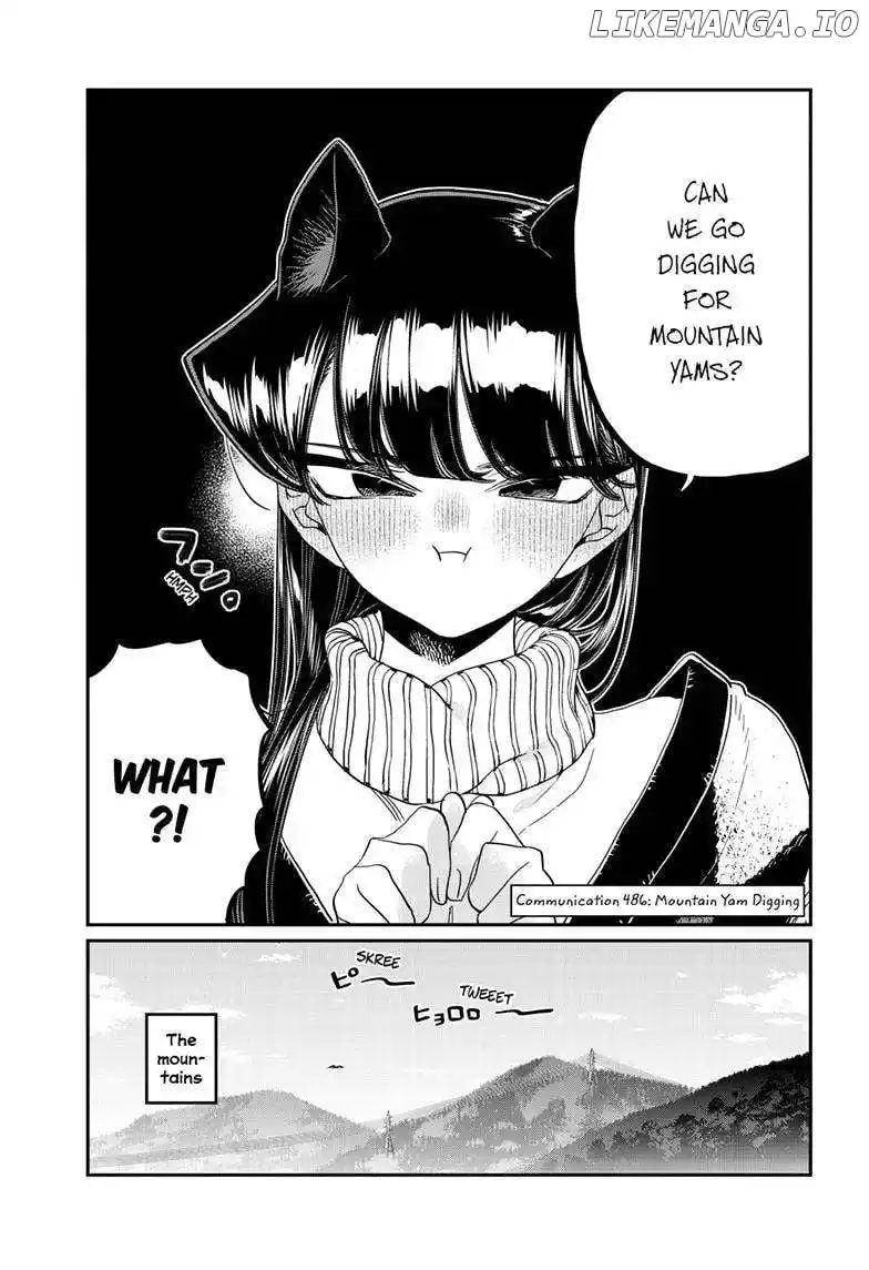 Komi-san wa Komyushou Desu Chapter 486
