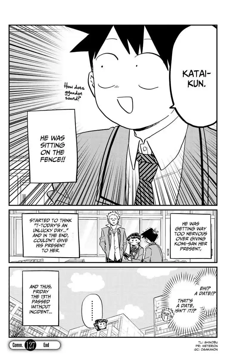 Komi san wa Komyushou Desu. Vol. 9 Ch. 127