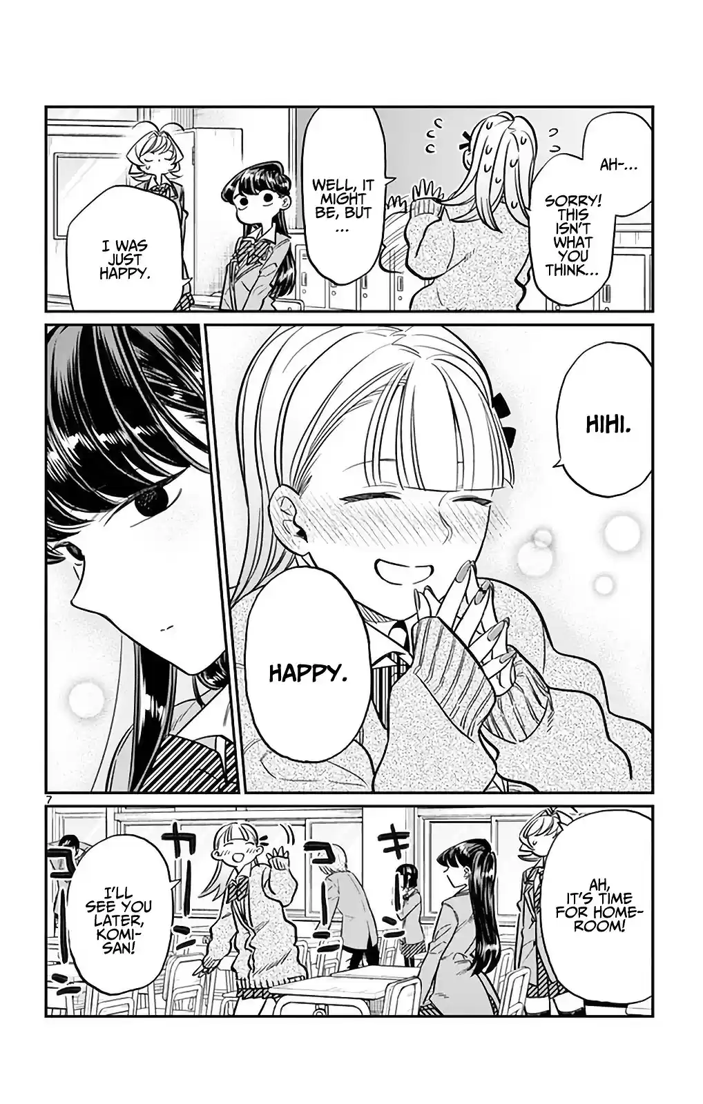 Komi-san wa Komyushou Desu vol.2 ch.24
