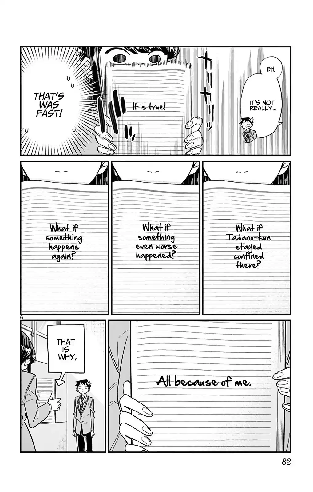 Komi-san wa Komyushou Desu vol.2 ch.26