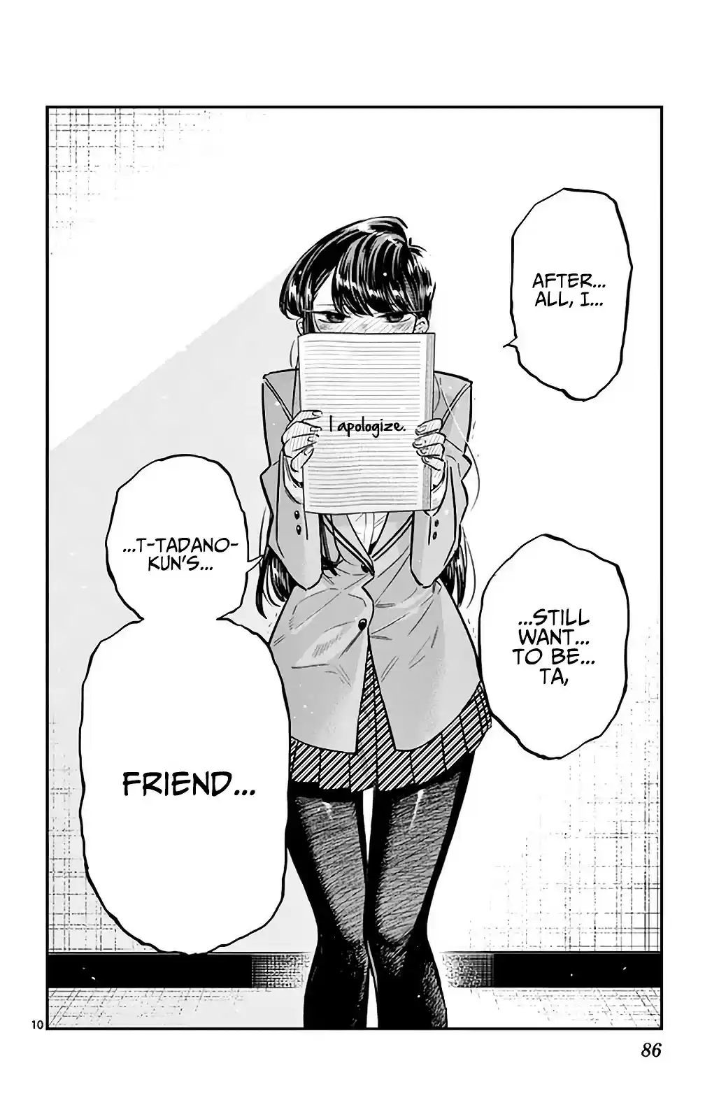 Komi-san wa Komyushou Desu vol.2 ch.26