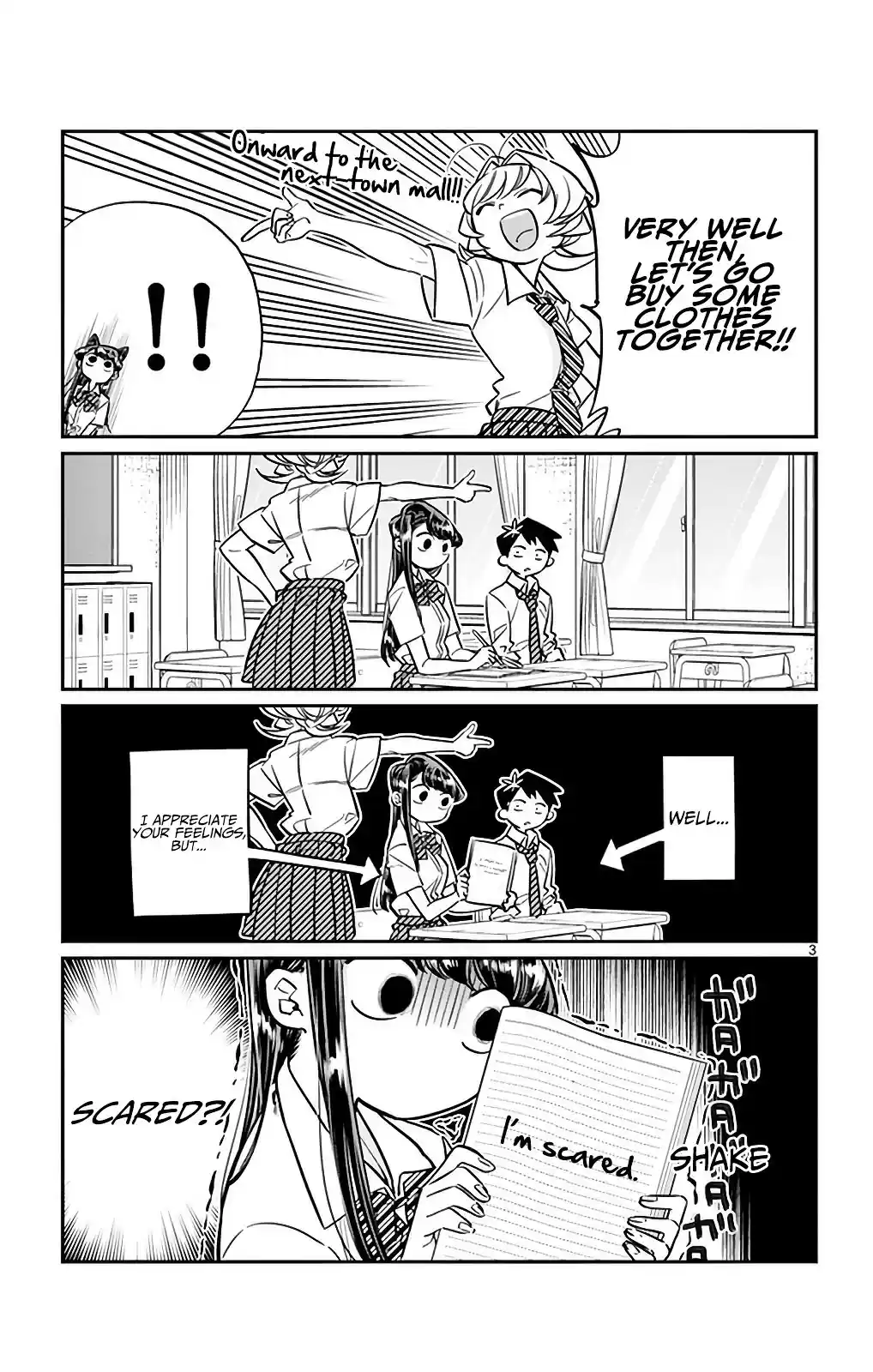 Komi-san wa Komyushou Desu vol.2 ch.33