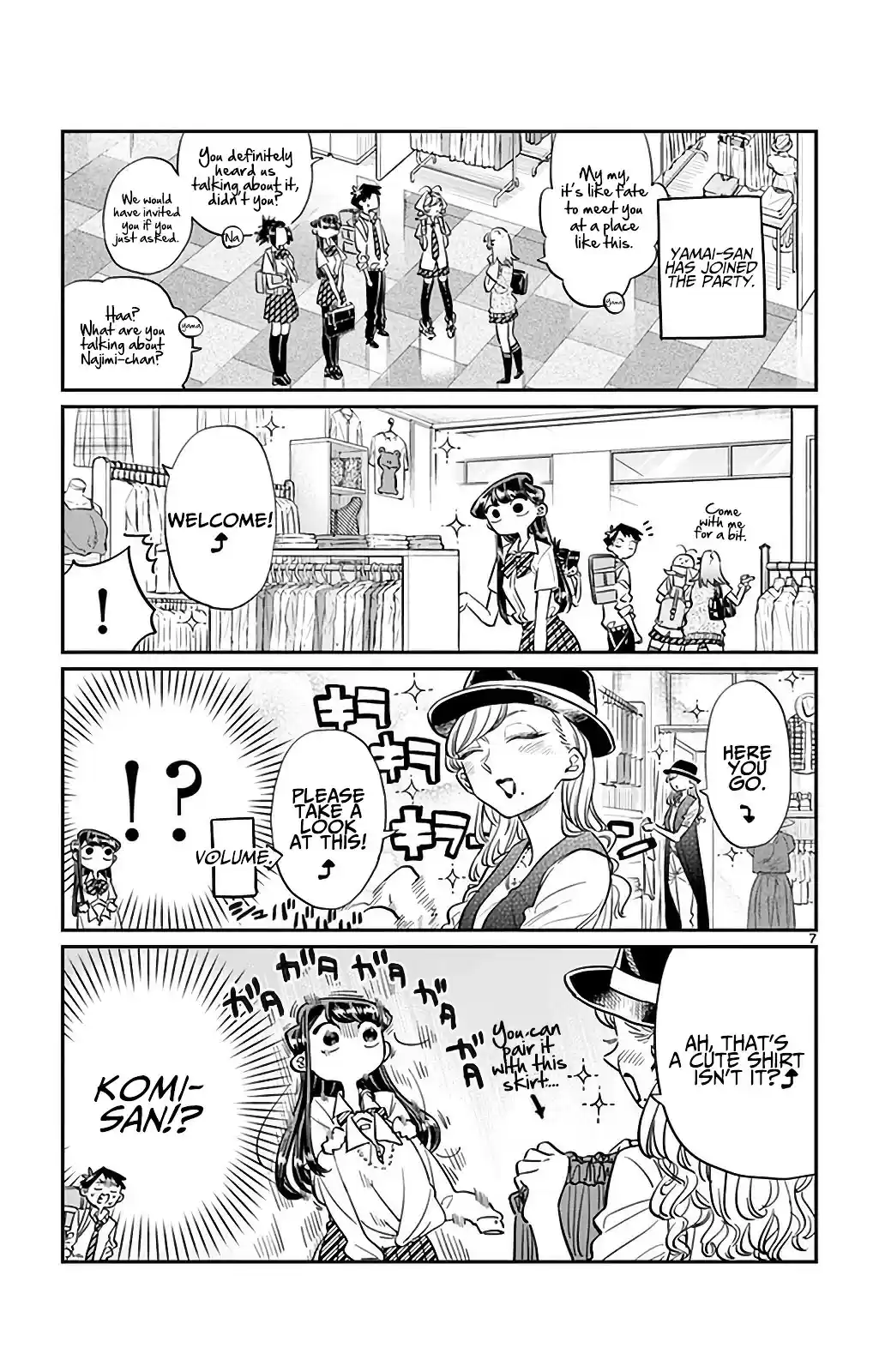 Komi-san wa Komyushou Desu vol.2 ch.33