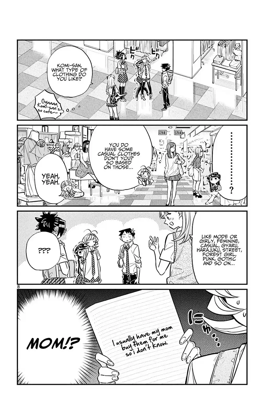 Komi-san wa Komyushou Desu vol.2 ch.33