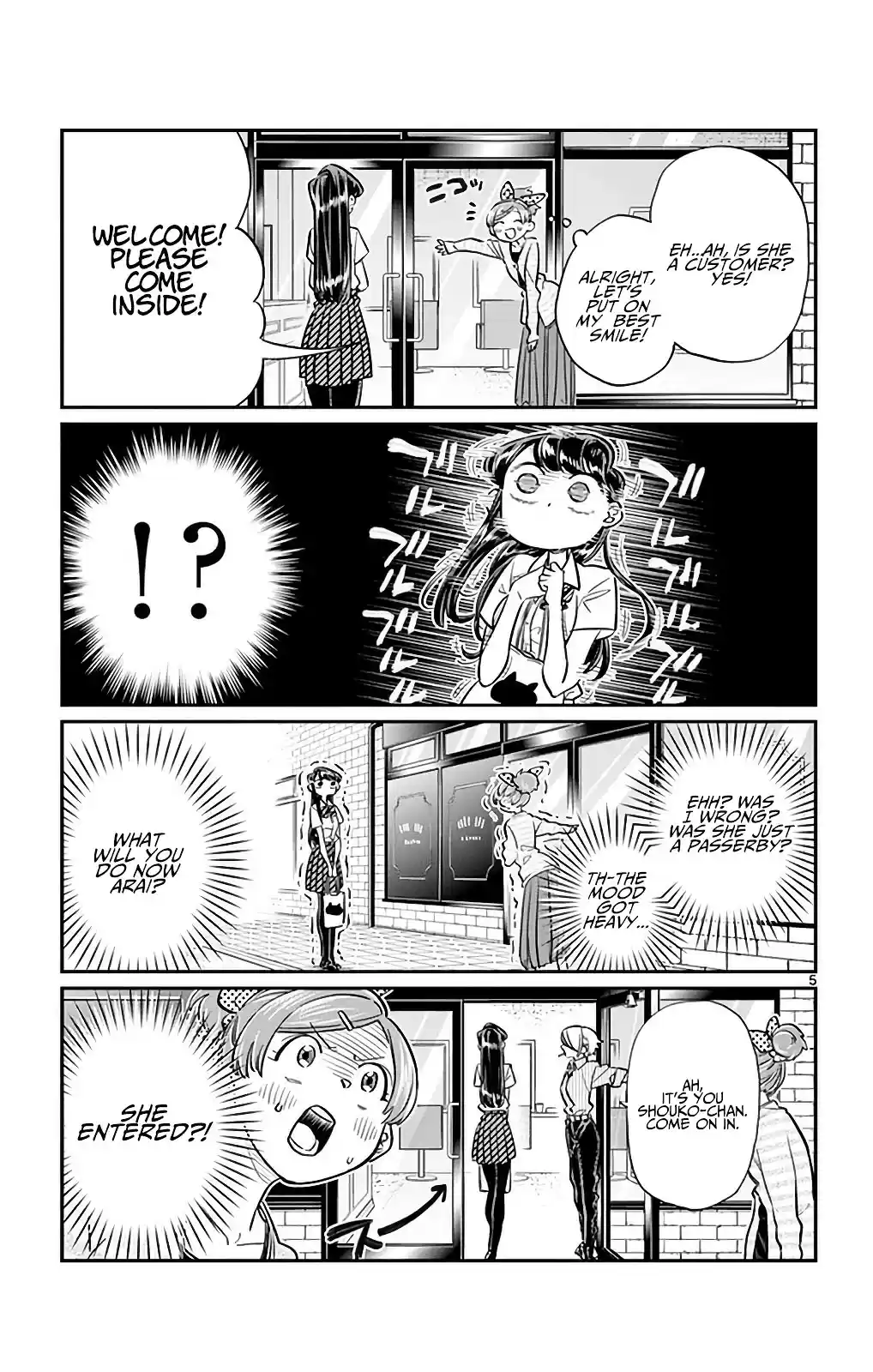 Komi-san wa Komyushou Desu vol.2 ch.34