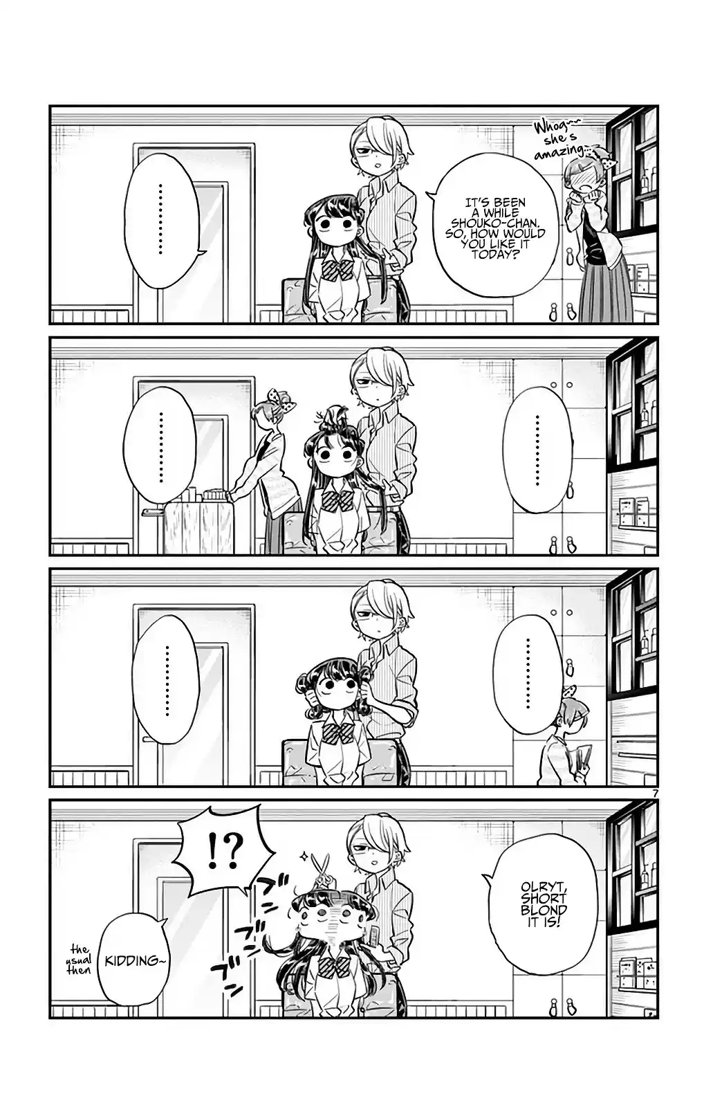 Komi-san wa Komyushou Desu vol.2 ch.34