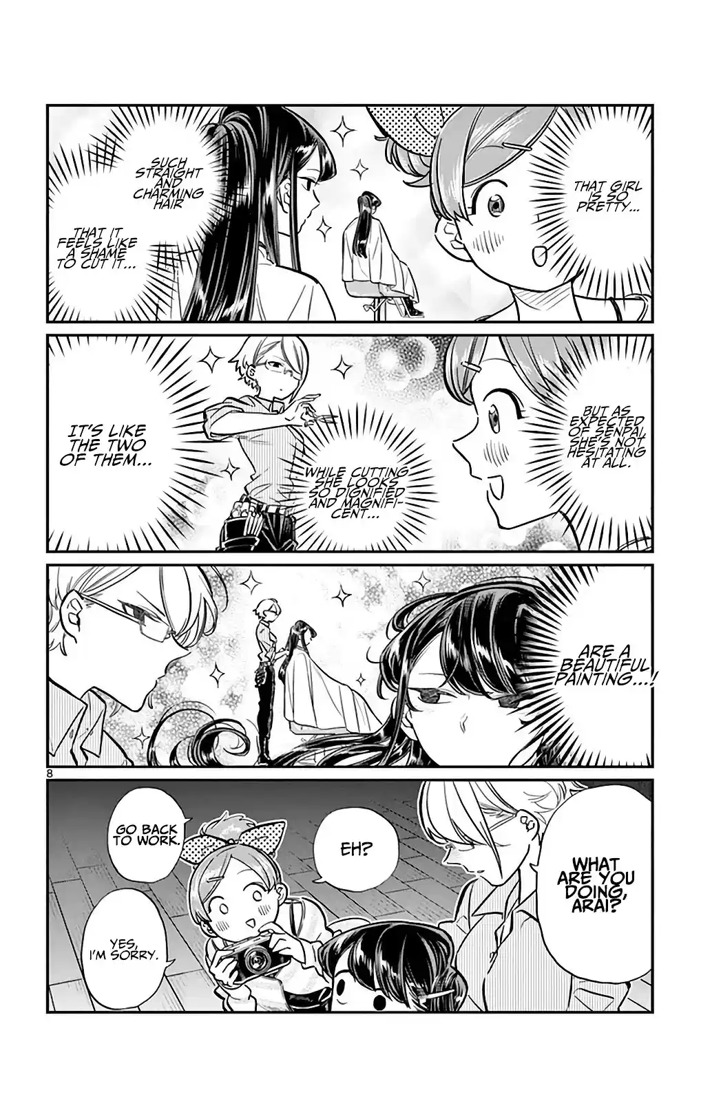 Komi-san wa Komyushou Desu vol.2 ch.34