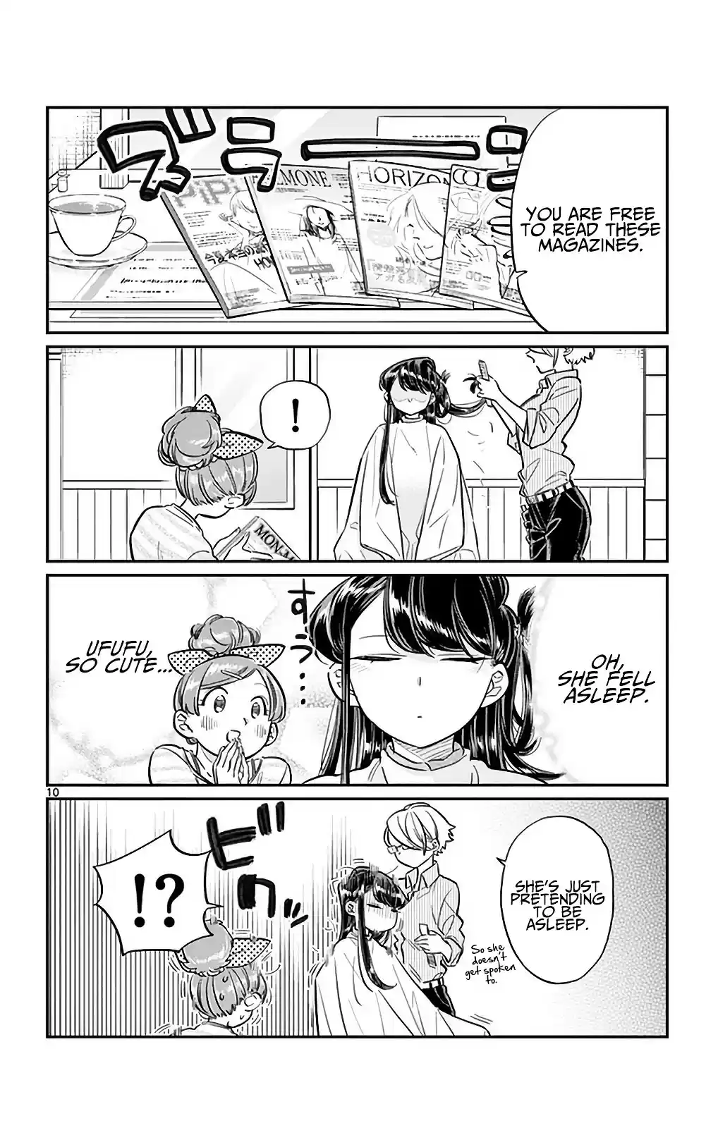 Komi-san wa Komyushou Desu vol.2 ch.34