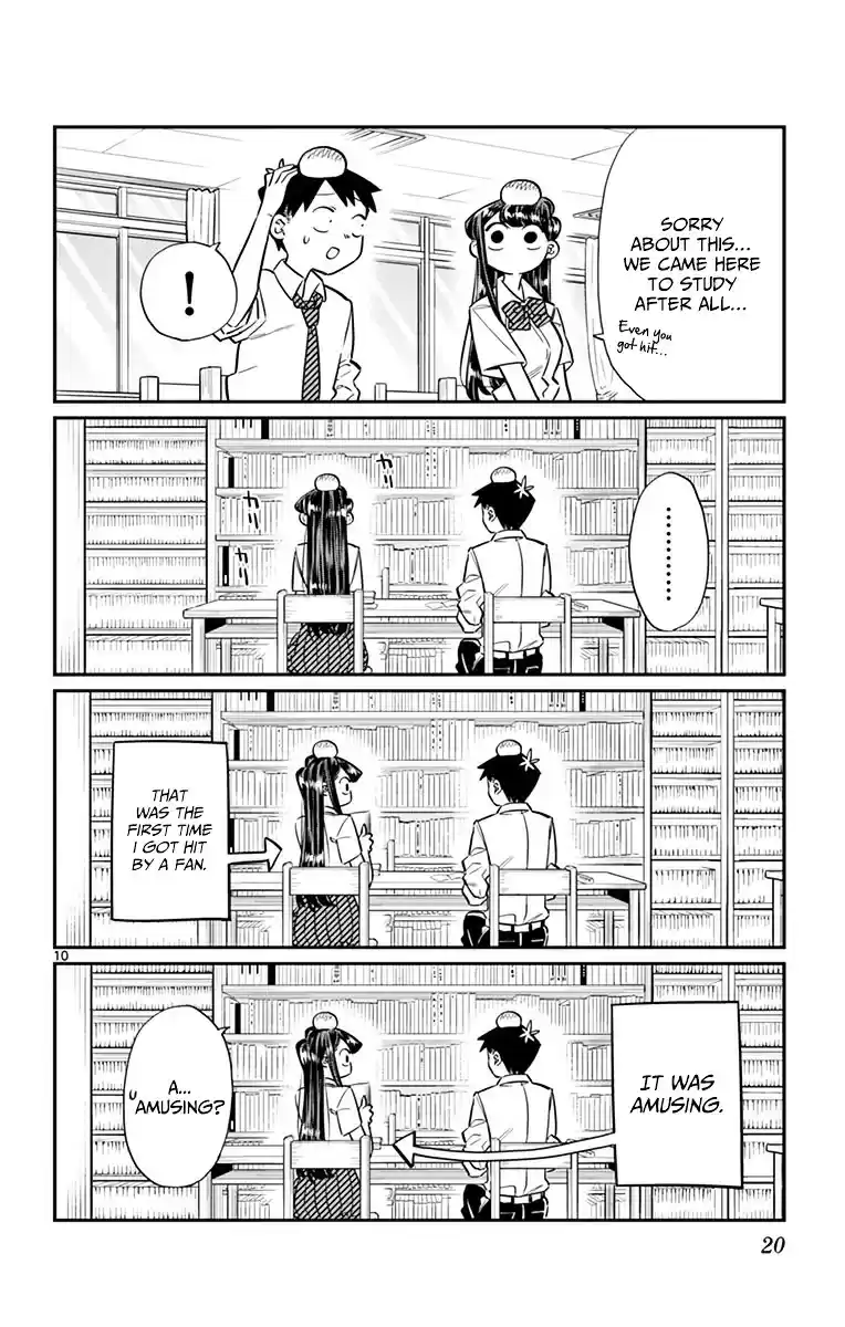 Komi-san wa Komyushou Desu vol.3 ch.36