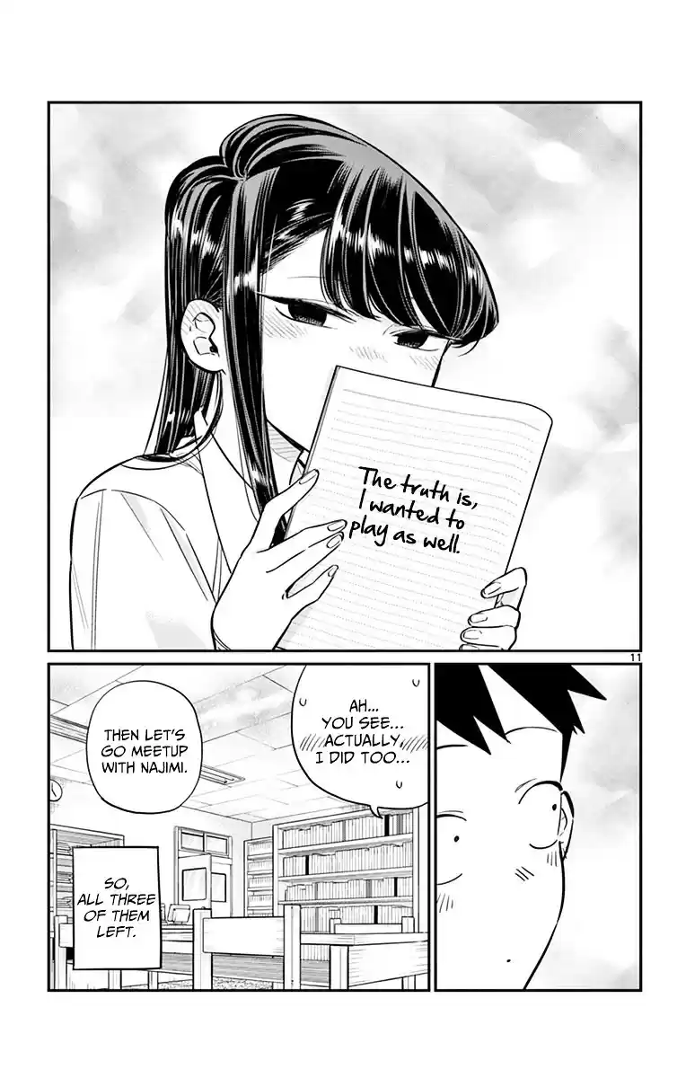 Komi-san wa Komyushou Desu vol.3 ch.36
