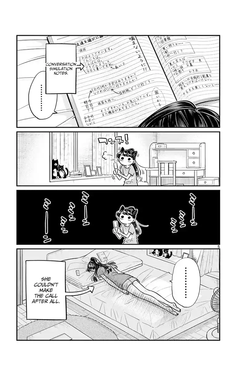Komi-san wa Komyushou Desu vol.3 ch.37