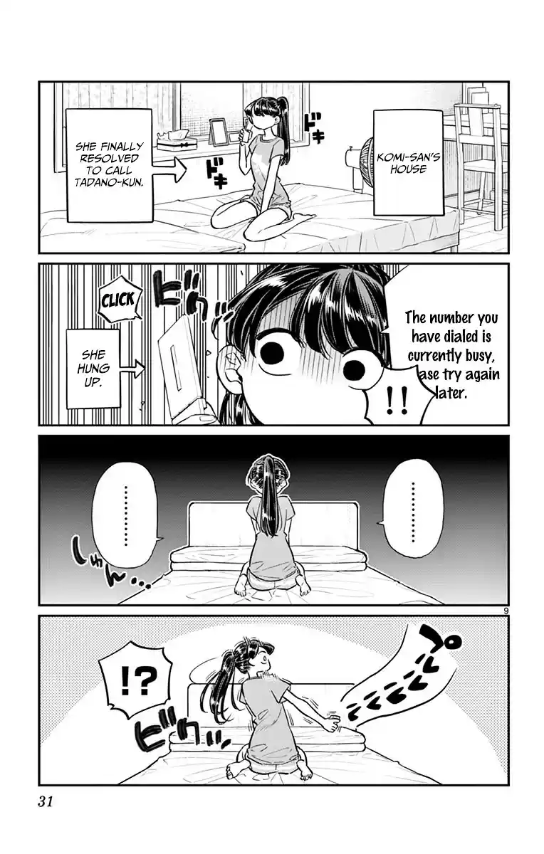 Komi-san wa Komyushou Desu vol.3 ch.37