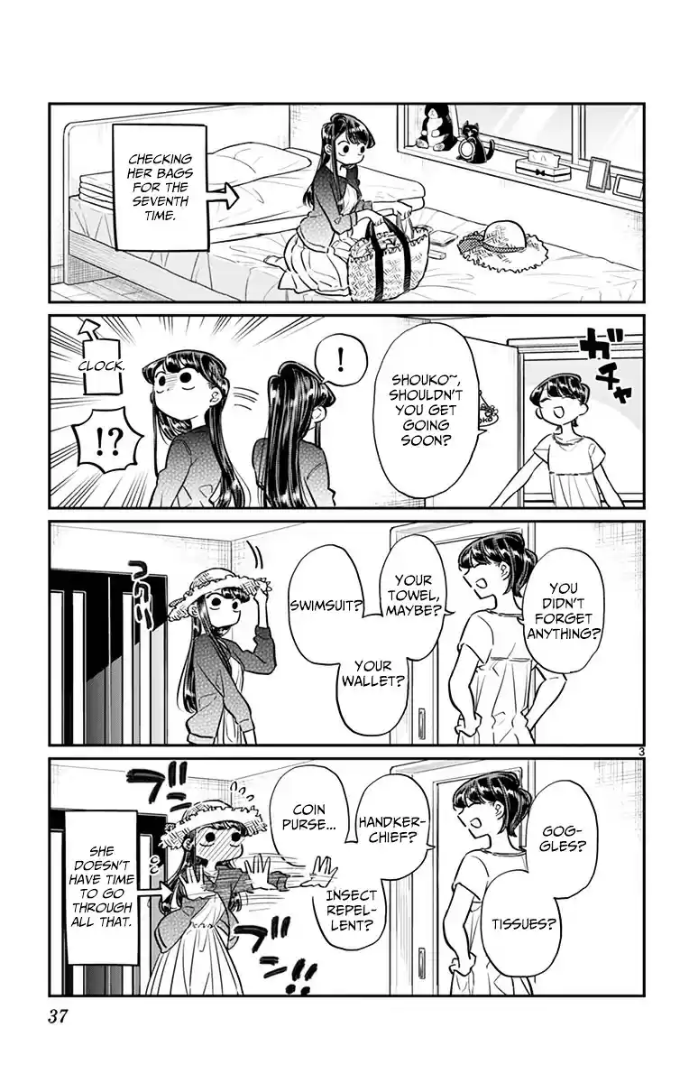 Komi-san wa Komyushou Desu vol.3 ch.38