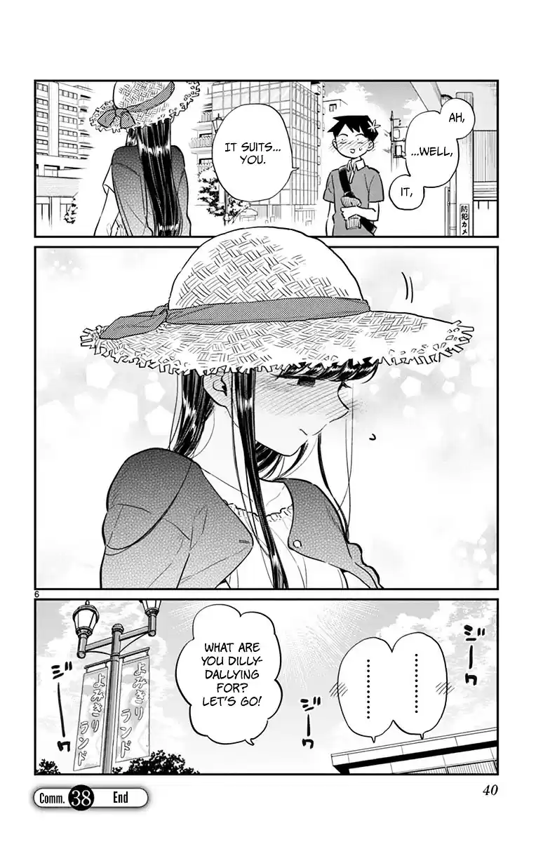 Komi-san wa Komyushou Desu vol.3 ch.38