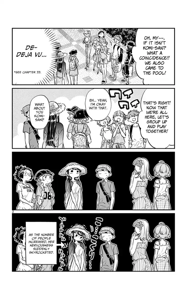 Komi-san wa Komyushou Desu vol.3 ch.39