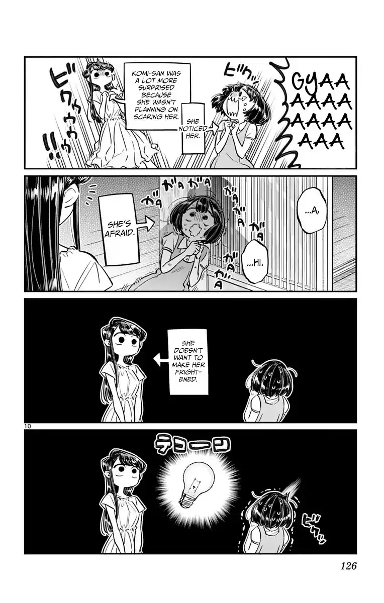 Komi-san wa Komyushou Desu vol.3 ch.45