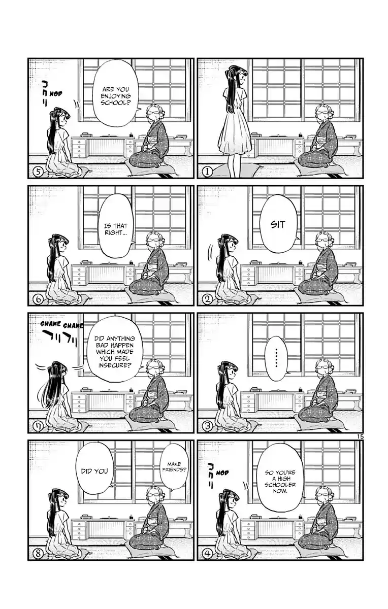 Komi-san wa Komyushou Desu vol.3 ch.45