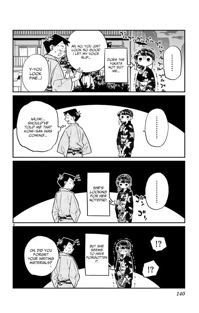 Komi-san wa Komyushou Desu vol.3 ch.46