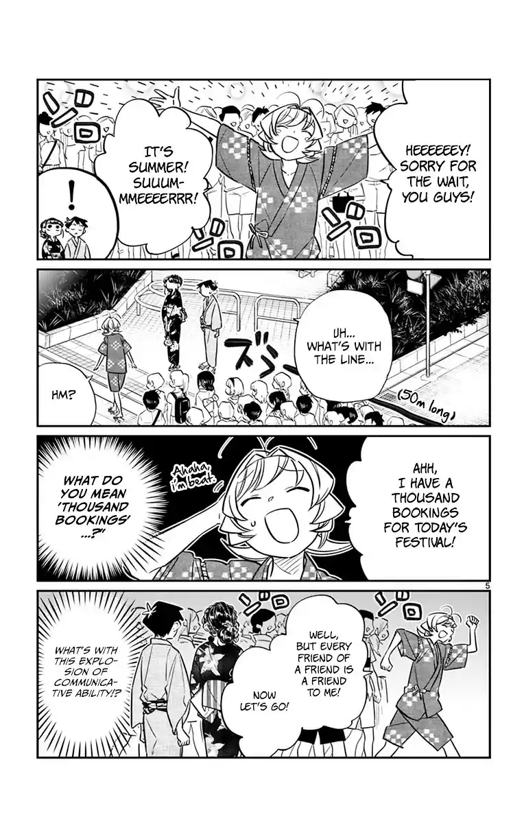 Komi-san wa Komyushou Desu vol.3 ch.46