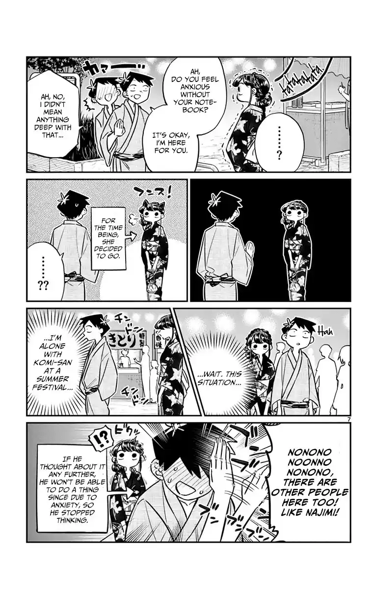 Komi-san wa Komyushou Desu vol.3 ch.46