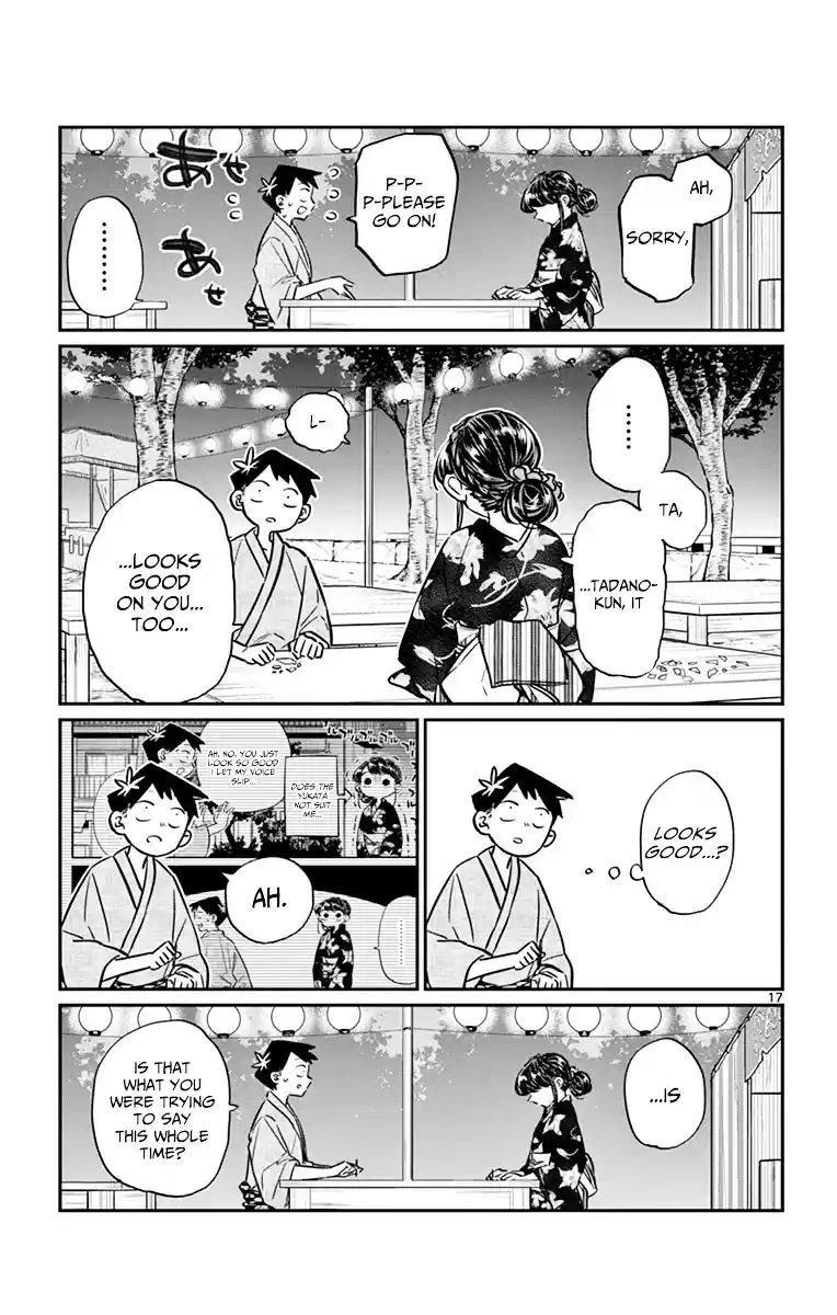 Komi-san wa Komyushou Desu vol.3 ch.46