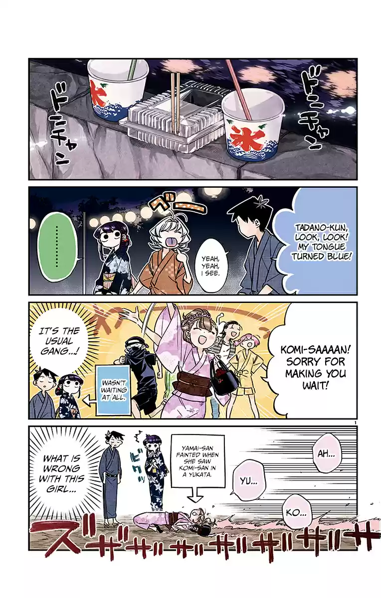 Komi-san wa Komyushou Desu vol.3 ch.47