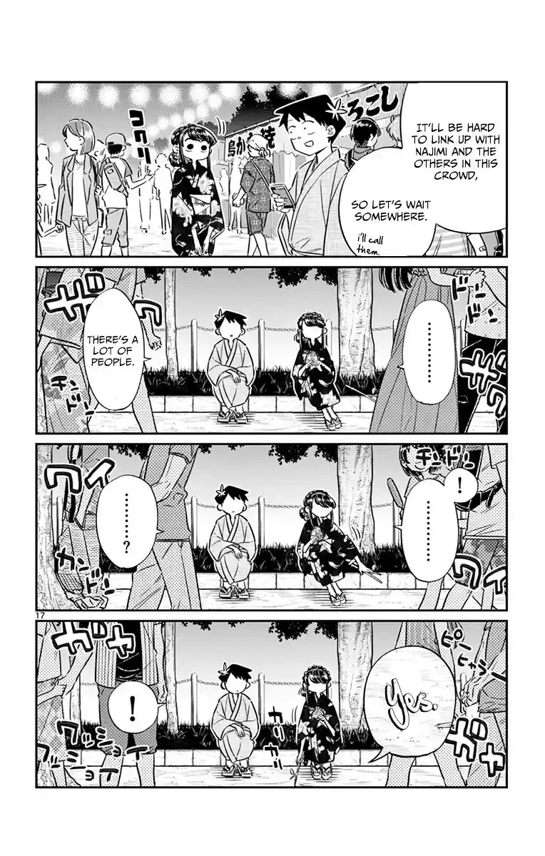 Komi-san wa Komyushou Desu vol.3 ch.47