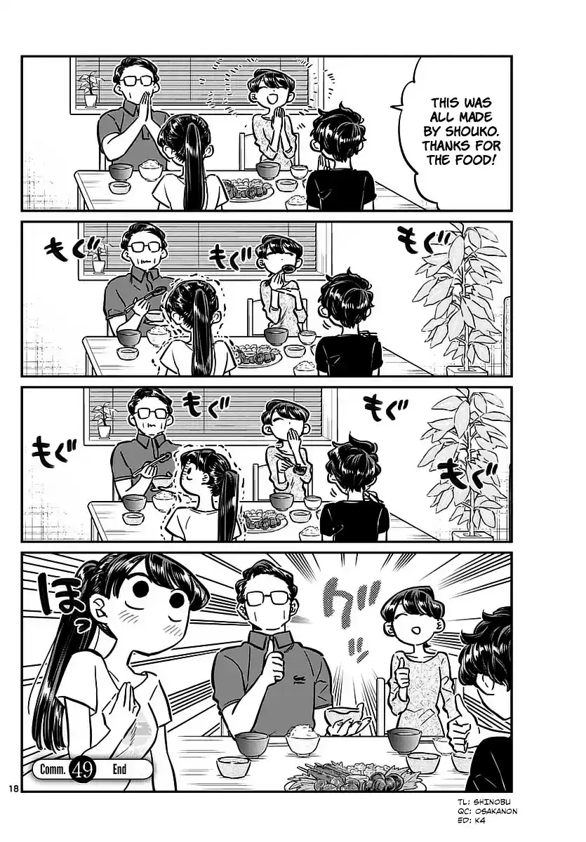 Komi-san wa Komyushou Desu vol.4 ch.49
