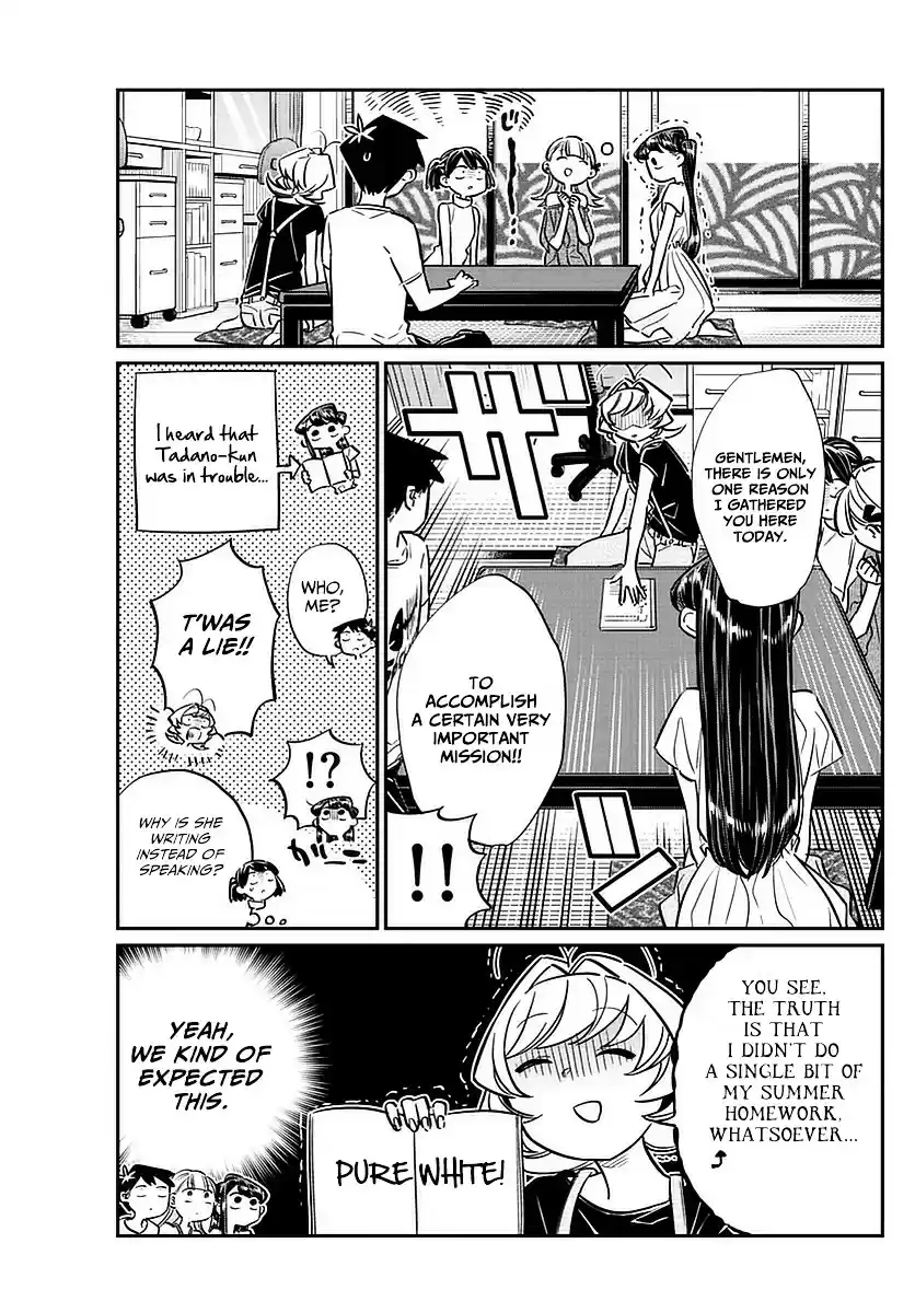 Komi-san wa Komyushou Desu vol.4 ch.50